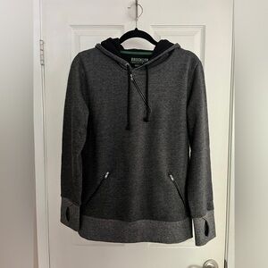 Brooklyn Industries women’s pullover, size M, black and grey